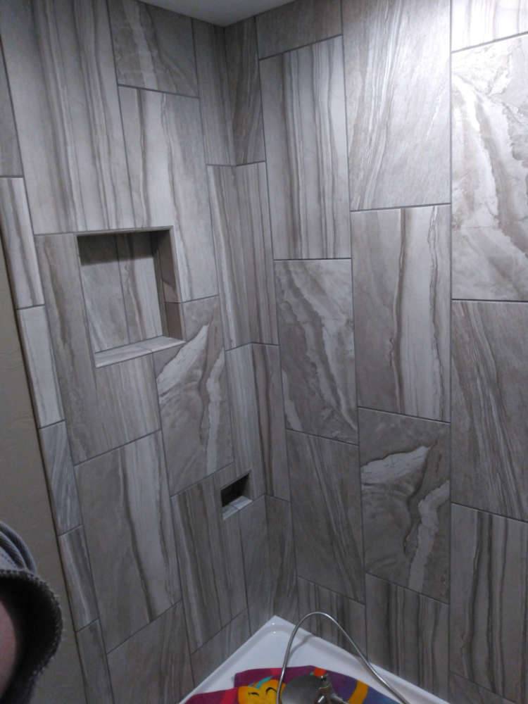 A Tile Shower